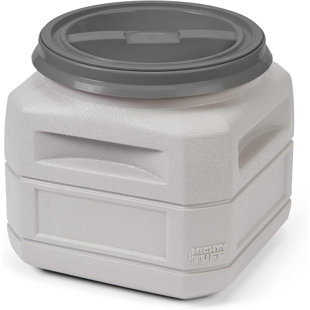 6 Gallon Pet Food Storage Container, Airtight, Includes Scoop