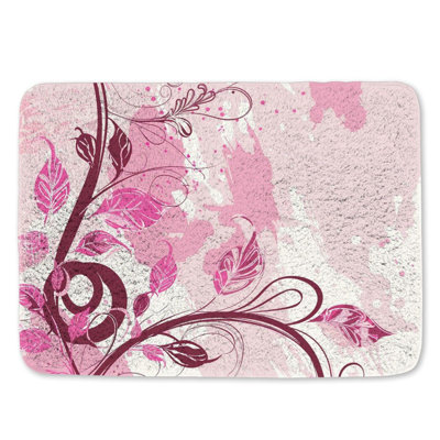 Harleth Microfiber / Microsuede Non-Slip Bath Mat