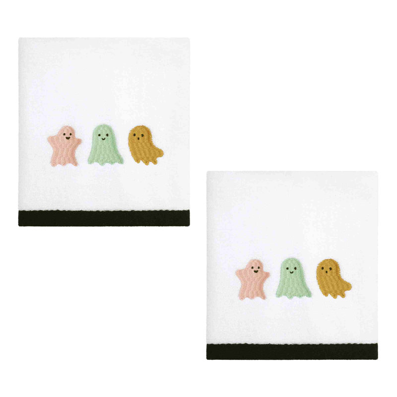  Ghost Pastel Halloween 2-Pack Hand Towels