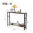 5.9" Slim Sofa Table, 2 Tier Narrow Console Table with Adjustable Shelf, Space-Saving Behind Couch Table for Living Room, Entryway, Hallway, and Foyer-563999781