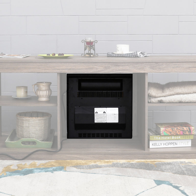18 in. Electric Fireplace Insert