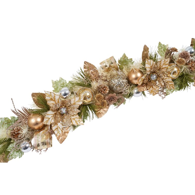 The Holiday Aisle® 60'' in. Faux Mixed Assortment Garland