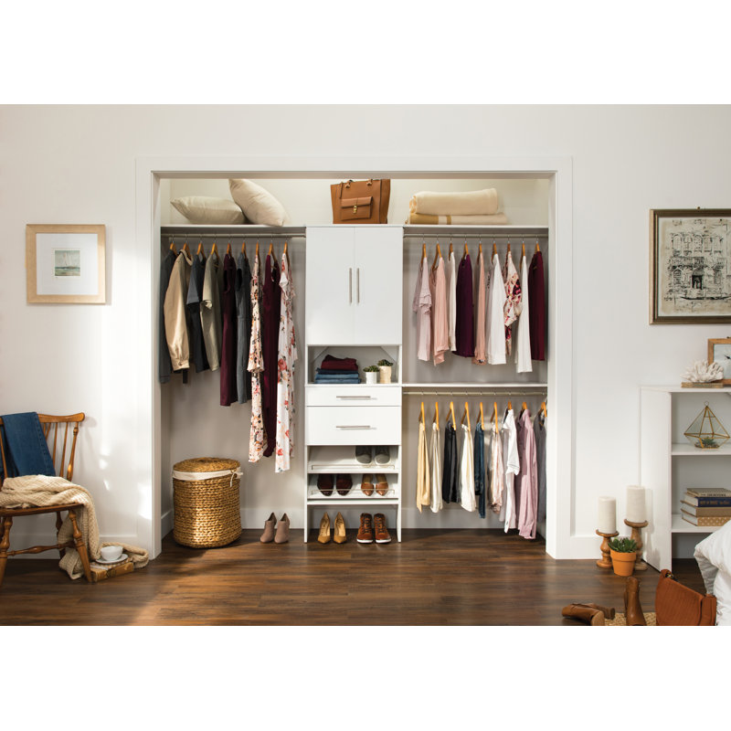 Ensemble de portes modernes l 24,65 po SuiteSymphony, Blanc pur