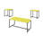 Ensemble de 3 tables basses et tables de bout