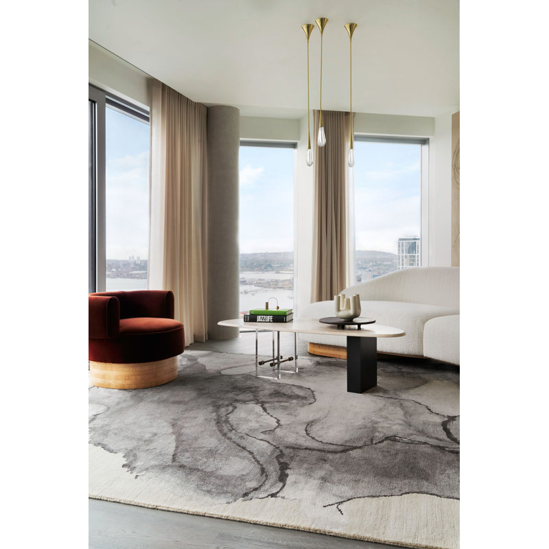 Mesa Steel Area Rug, Rectangle 8' x 10'