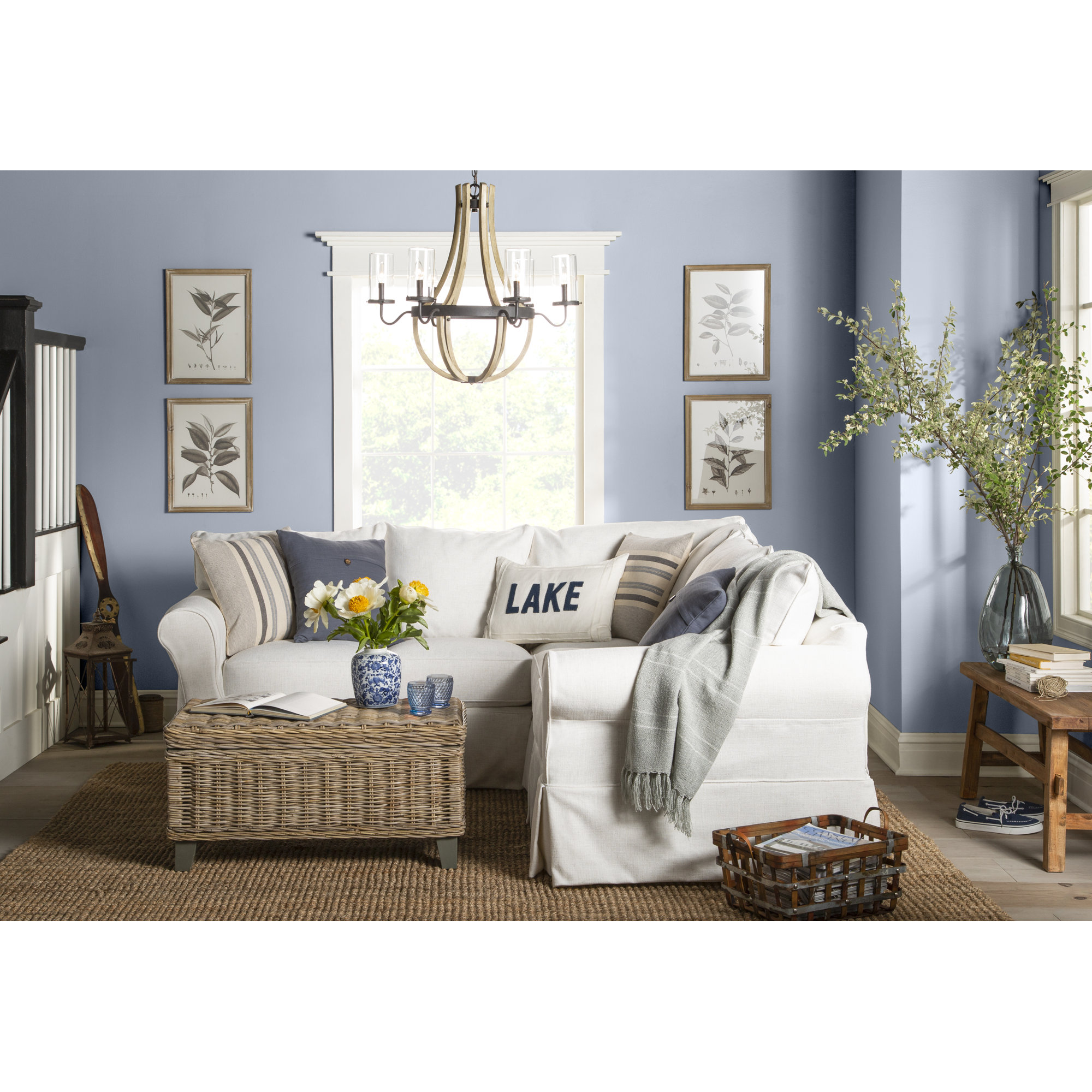 Gaisa Linen Throw Pillow