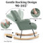 Solid + Manufactured Wood/Iron Rocking Chair-1378224754
