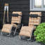 90cm Long Chaise Lounge Set with Cushions