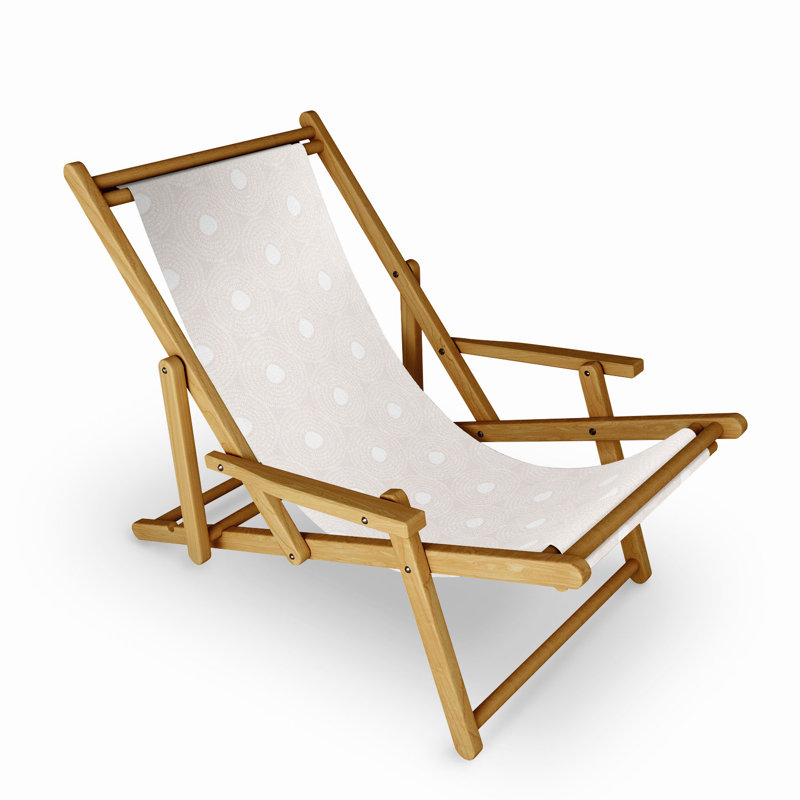 Chaise de plage inclinable