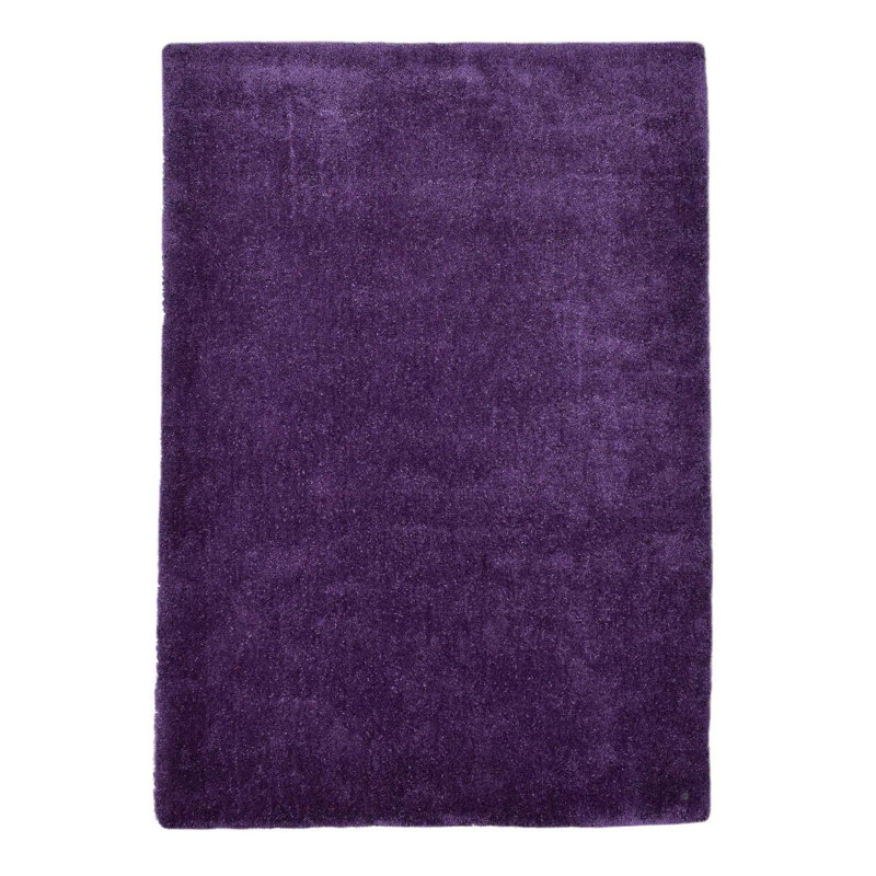 Cozy Solid Colour Hand Woven Area Rug, Rectangle 65 x 135cm