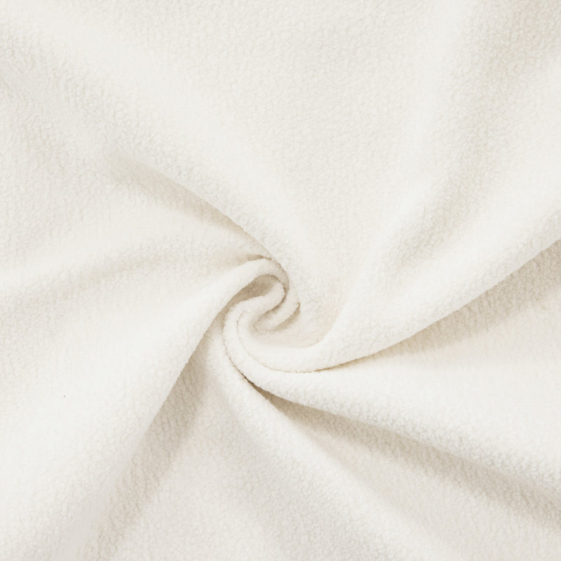 Îlot blanc 27 - Structure en bois massif et tissu chenille respirant pour un siège en velours côtelé spacieux avec un style unique