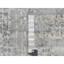 Tapis de couloir gris nouvel âge en laine 2 pi 7 po x 28 pi Poppas