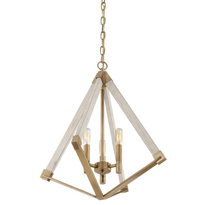 Loper 4 - Light Dimmable Geometric Chandelier