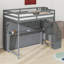 Lit escamotable convertible avec fonctions lit mezzanine