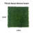 12" X 12" Interlocking Artificial Grass Turf Panels(set Of 36)