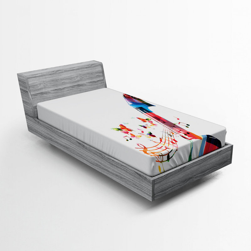 Microfiber Fitted Sheet, Twin Fitted Sheet