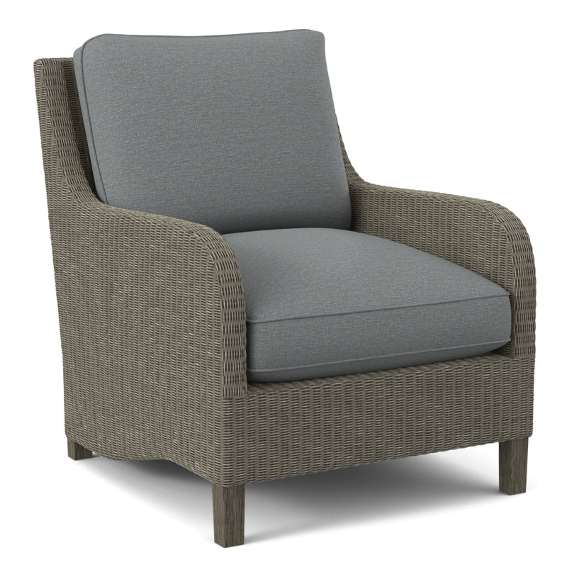 Gibraltar Armchair, Lapis Plaid; 0126-63, Stone Hearth