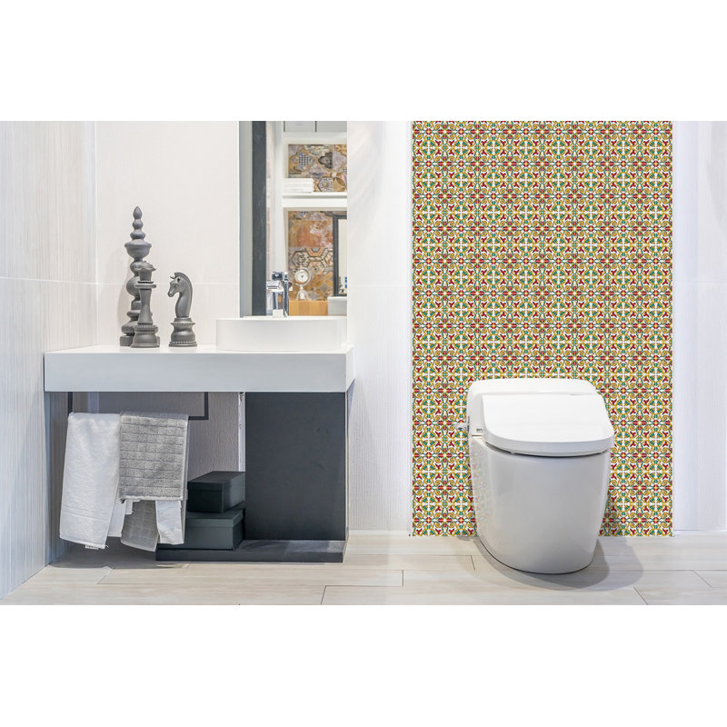Sticker Self Adhesive Vinyl Splashback 39,37x19,68 Inch Wall Stickers Tile Peel and Stick Wall Tiles