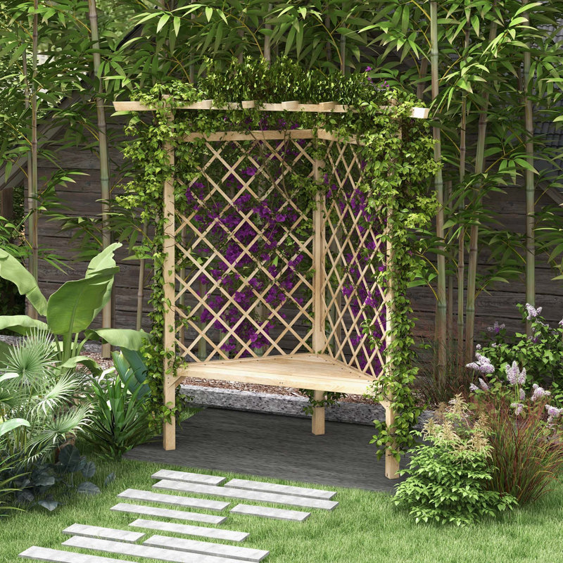 Banc de rempotage en bois Soffie