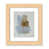Cadre cube naturel mat