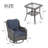 Aviah 2 - Person Patio Conversation Set with Cushions-449032400