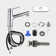 Single-Hole Single-handle Bathroom Faucet with Drain Assembly