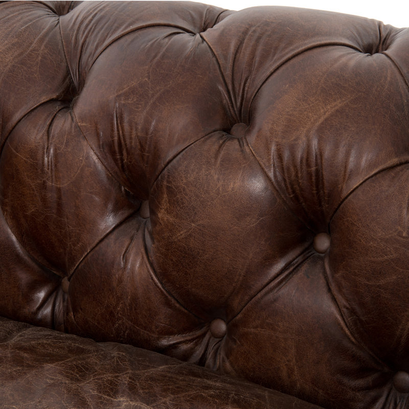 Conrad Sofa, Cigar Genuine Leather