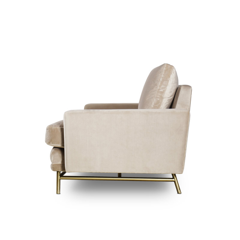 Andrew Martin Velvet Sofa