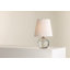 Lampe de table en cristal 1 lumière Nicole 12,75 "