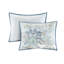 Édredon réversible à imprimé floral en coton 8 pièces pour grand lit, lavable à la machine, deux motifs dans une taille unique, aquarelle-121159219-121159216