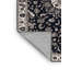 Tapis gris Tabriz lavable à la machine-1316479027
