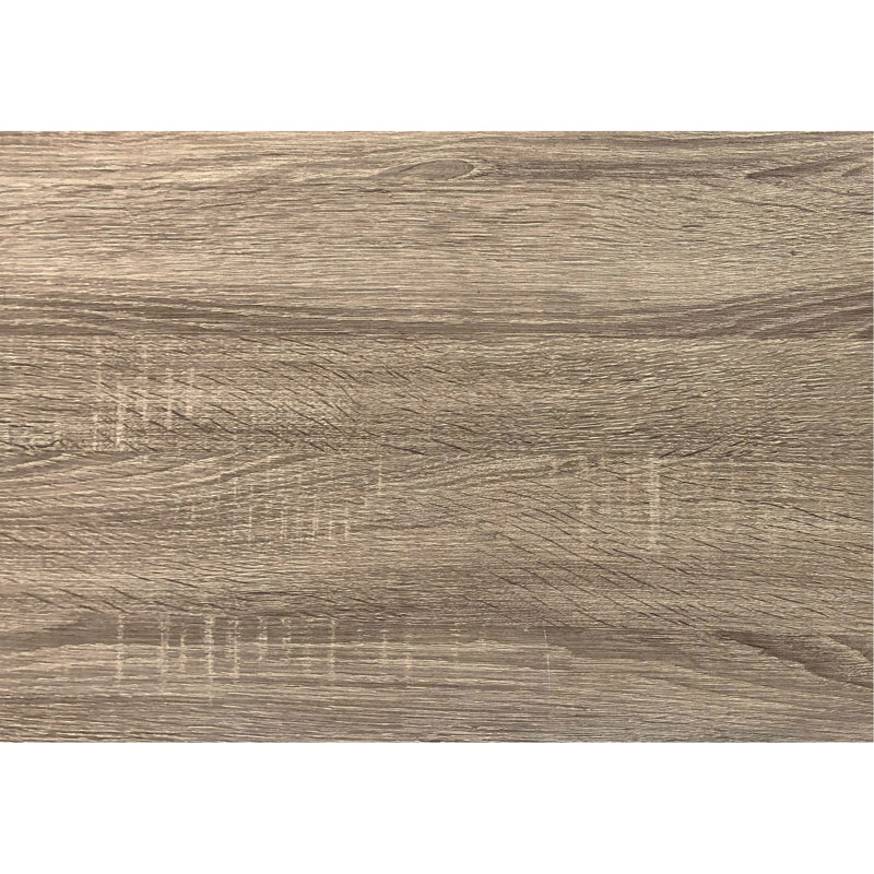 Table de salon moderne : 3 pièces, taupe, métal noir, meuble d'appoint spacieux pour le salon - Structure en métal