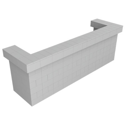 EverBlock Full Cantilever Bar and Counter Kit
