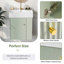 Meuble-lavabo flottant moderne de 21,6 po storage Rangement sur le côté droit-547391741