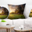 Coussin imprimé imprimé «Ranch at Sunrise»-599418430-599418418
