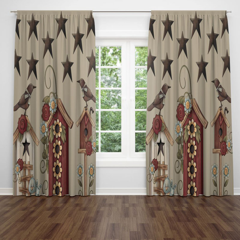 Panneaux de rideaux semi-transparents de couleur unie, l 40 po x L 52 po