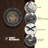  Aztec Indoor-Outdoor Wall Clock, Faux Stone, 18 Inch