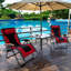 Chaise de camping inclinable avec coussin-61960281