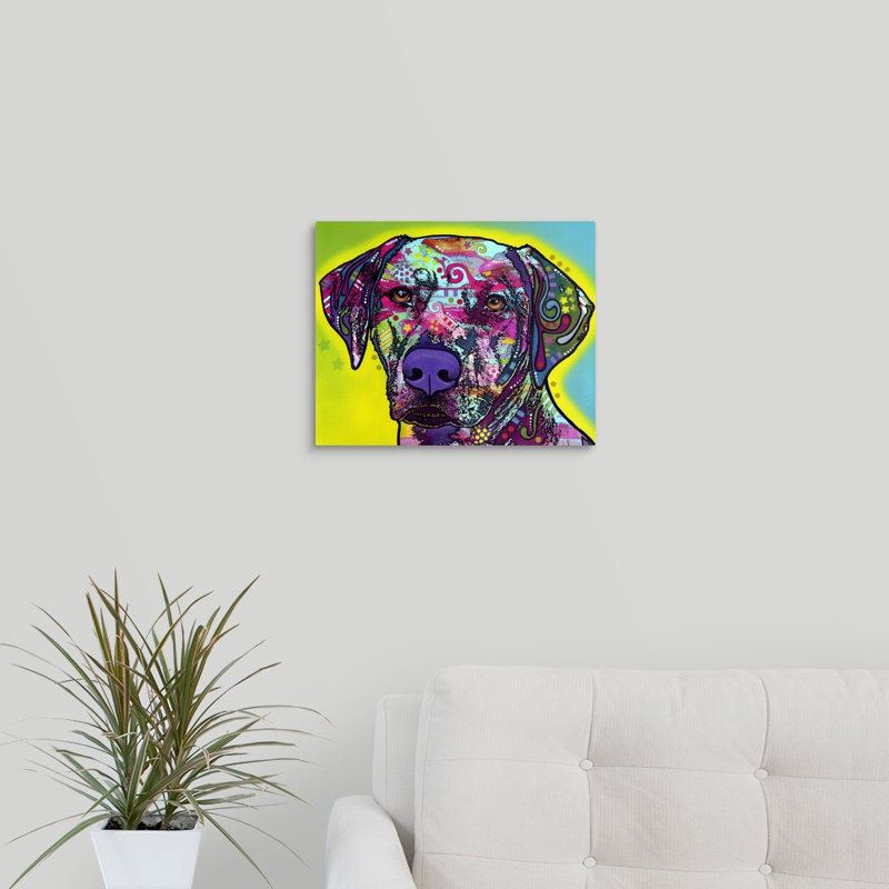 " Rhodesian Ridgeback " by Dean Russo, Canvas, 8" H x 10" W x 1.5" D