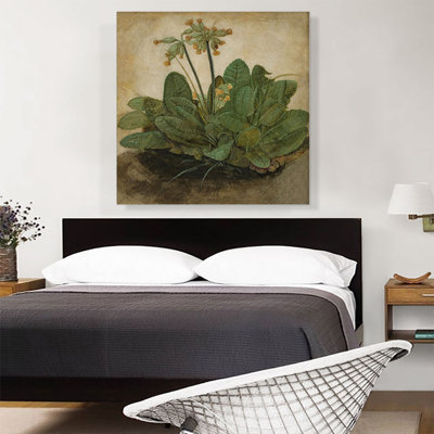 Tuft Of Cowslips by Albrecht Dürer - Wrapped Canvas Painting