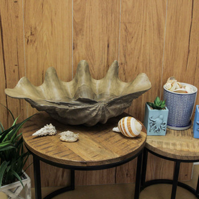 Johann Handmade Shell / Capiz Metal Decorative Bowl - Set of 1