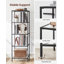 Morrowville 124.5cm H x 40cm W Etagere Bookcase-1594860623