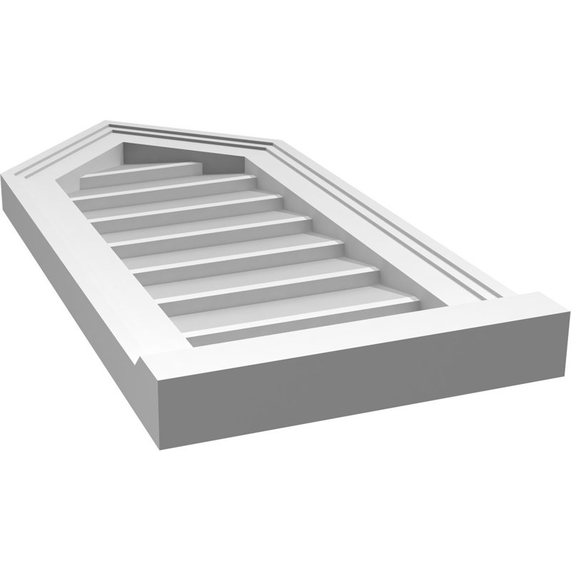 Ventilateur à pignon en uréthane non-fonctionnel Signature, H 26 po x l 12 po x P 2 po, 12/12