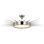 Soleil 1 - Light LED Semi Flush Mount by Suzanne Kasler