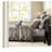 Luxurious Queen Bedding Sets, Oversized Jacquard Comforter, Modern Elegance For Home