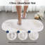 Tapis de bain décoratif décoratif 40 x 18 - Tapis ultra-absorbant à séchage rapide avec envers en caoutchouc antidérapant-114646150