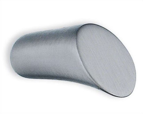 Poignée conique Beslagsboden, Chrome brossé, l 0,75 po x P 1,375 po