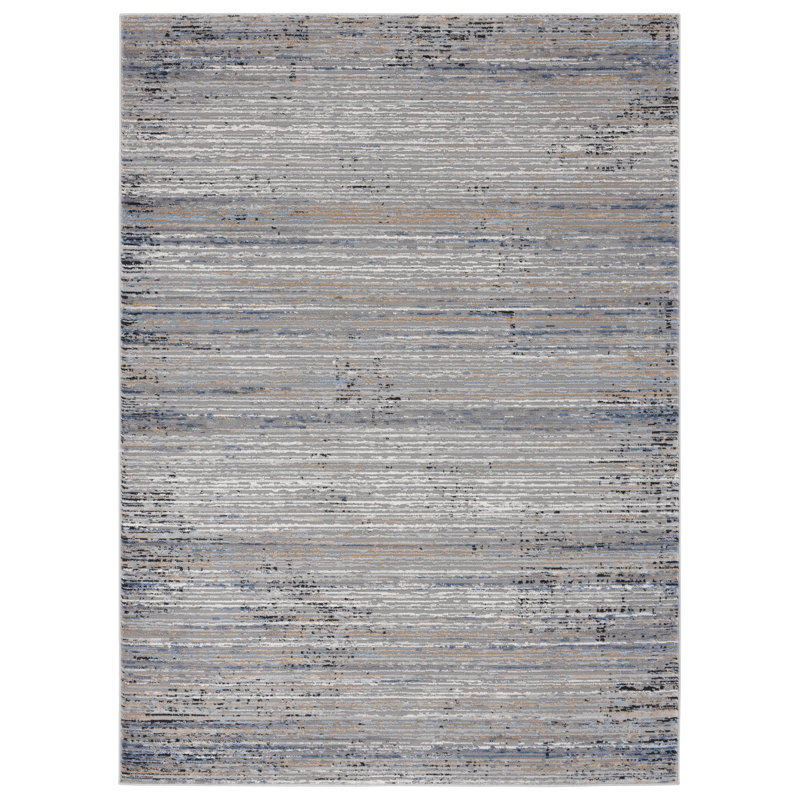 United Weavers Fanka Westway Blue Oversize Area Rug 9'10" x 10'6", Rectangle 9'10" x 13'2"