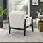 Fauteuil d'appoint rembourré en chenille de style Mid-Century-1032197030