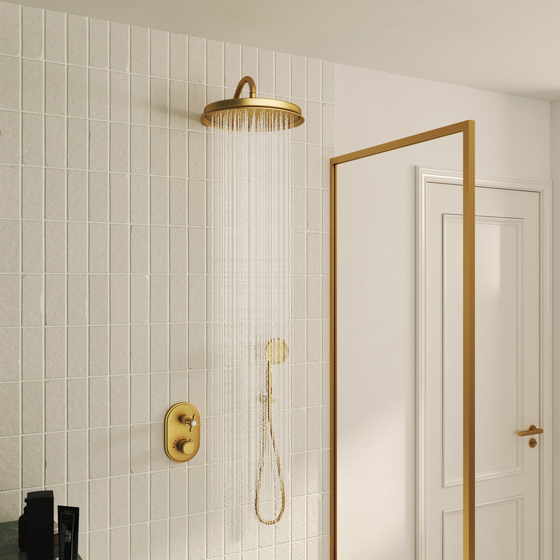 CASAINC Thermostatic Shower System with Handheld